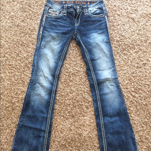 Buckle: Rock Revival Boot Cut Jeans - Picture 3 of 4